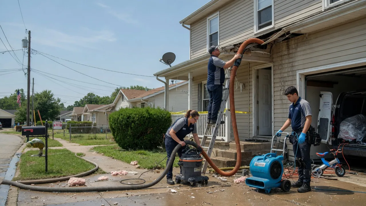 Water Damage Restoration in Franklin Furnace, OH near me